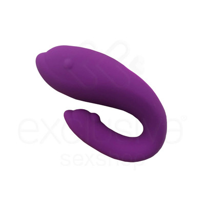 Vibrador Para Casal em Silicone com 9 Modos de Vibração, Resistente à água e Recarregável - S-Hande Winter | Disponível em 2 Cores