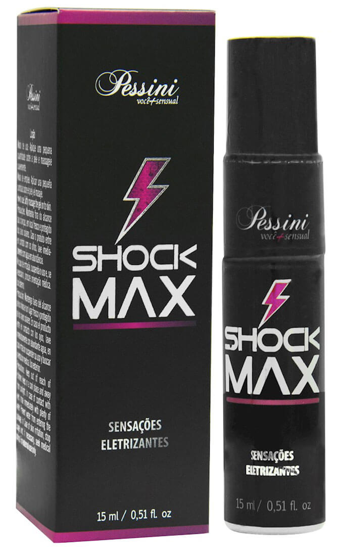 Spray Excitante com Efeito Eletrizante - Pessini Shock Max | 15 ml - 1