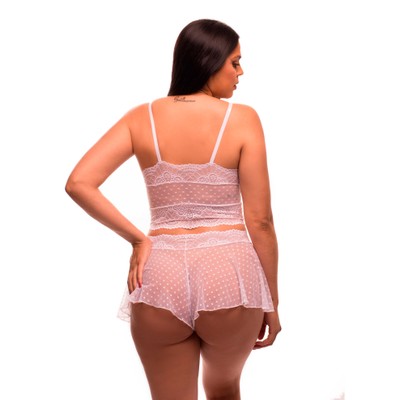 Foto 4 do produto Short Doll Jessica - Amor & Sedução | Disponível em 3 Cores e 4 Tamanhos