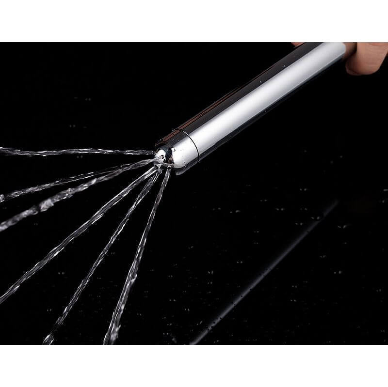 Shower Enema - Ducha Higiênica Anal para Chuveirinho da Privada com Kit de Ponteiras - 12,5 x 2 cm - 5