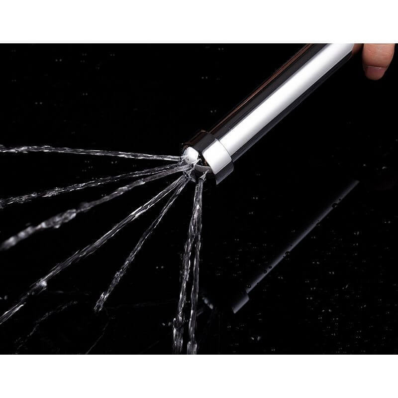 Shower Enema - Ducha Higiênica Anal para Chuveirinho da Privada com Kit de Ponteiras - 12,5 x 2 cm - 3
