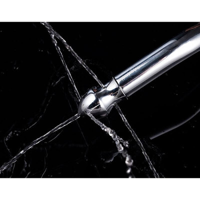 Ducha Higiênica Anal com Curva para Chuveirinho da Privada com Kit de Ponteiras - Shower Enema - 6,5 cm