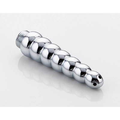 Ducha Higiênica Anal Escalonada com Esferas de Tamanho Gradativo para Chuveirinho da Privada - Shower Enema - 11 x 2,8 cm