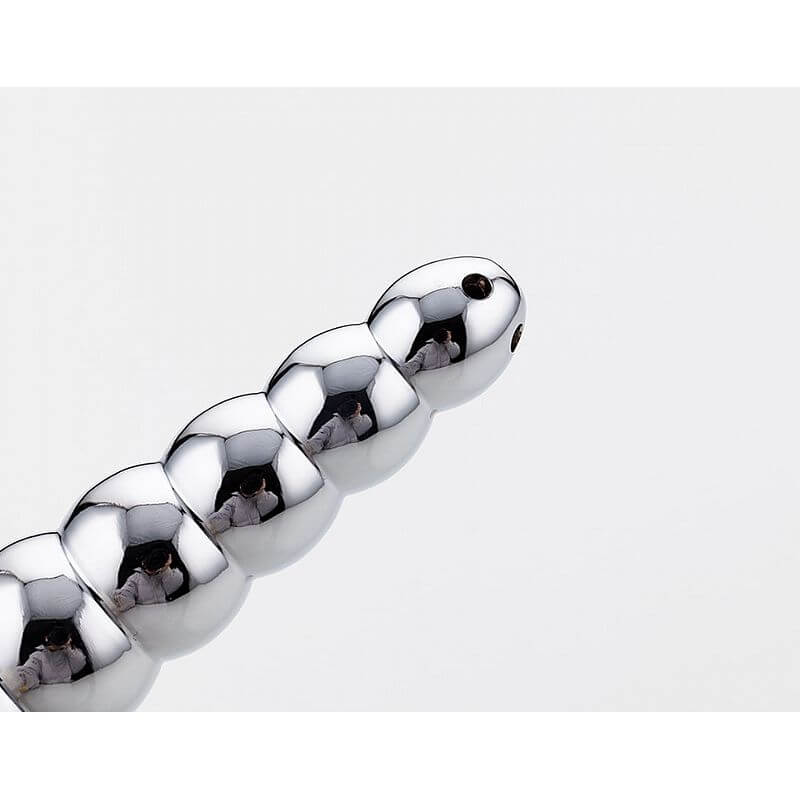 Ducha Higiênica Anal Escalonada com Esferas de Tamanho Gradativo para Chuveirinho da Privada - Shower Enema - 11 x 2,8 cm - 3