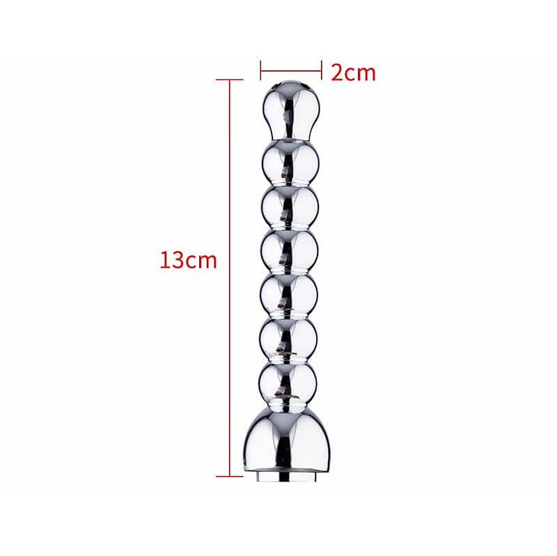 Shower Enema - Ducha Higiênica Anal com Textura de Esferas para Chuveirinho da Privada - 13 x 2 cm - 3