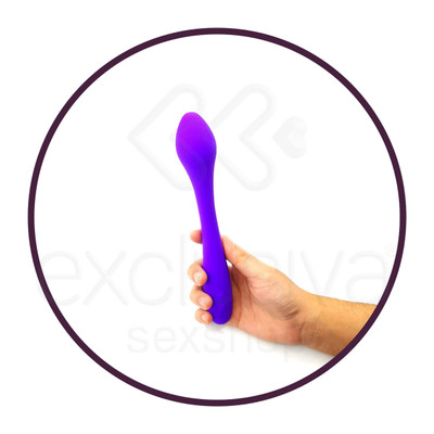 Foto 3 do produto Silhouette S10 - Vibrador Estimulador de Ponto G em Silicone Resistente à água com Vértebra, 5 Modos de Vibrações e Função Lock - 20,5 x 3,2 cm