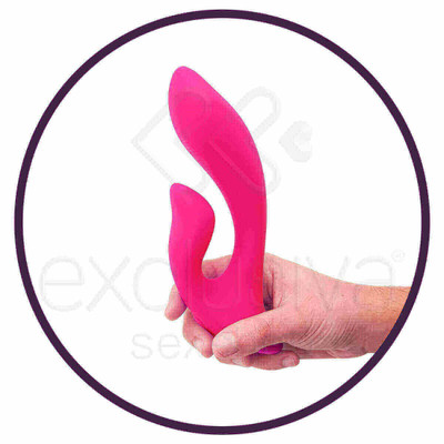 Vibrador Estimulador de Ponto G e Clítoris Recarregável, Feito em Silicone com 10 Modos de Vibrações - Silhouette S16 | 19,5 x 3,8 cm