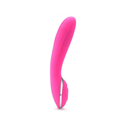 Foto 2 do produto Silicone Toy Body Safe II - Vibrador Estimulador de Ponto G com 12 Modos de Vibração e Texturas Massageadoras - 13,9 x 3,8 cm | Disponível em 2 Cores