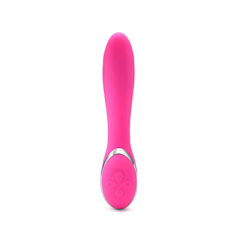 Silicone Toy Body Safe II - Vibrador Estimulador de Ponto G com 12 Modos de Vibração e Texturas Massageadoras - 13,9 x 3,8 cm | Disponível em 2 Cores - 3