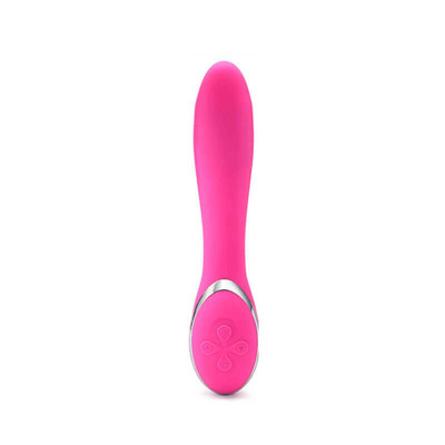 Foto 3 do produto Silicone Toy Body Safe II - Vibrador Estimulador de Ponto G com 12 Modos de Vibração e Texturas Massageadoras - 13,9 x 3,8 cm | Disponível em 2 Cores