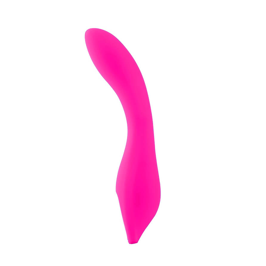 Vibrador de Ponto G com 7 Modos de Vibração e Esfera Estimuladora de Clitóris com 3 Intensidades, Recarregável via USB - Silicone Toy Body Safe | 10,5 x 3,2 cm | Disponível em 2 Cores - 6