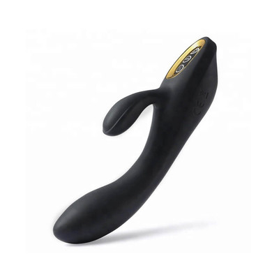 Foto 2 do produto Silicone Toy - Vibrador Estimulador de Ponto G e Clítoris Recarregável em Silicone com 10 Modos de Vibração - 13 x 3,4 cm