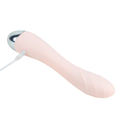 Foto 6 do produto Vibrador Estimulador de Ponto G com 10 Modos de Vibração e Recarregável via USB - Silver Fox Delli | 14,3 x 3 cm | Disponível em 2 Cores