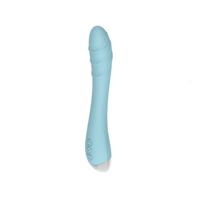 Foto 2 do produto Vibrador Estimulador de Ponto G com 10 Modos de Vibração e Recarregável via USB - Silver Fox Delli | 14,3 x 3 cm | Disponível em 2 Cores