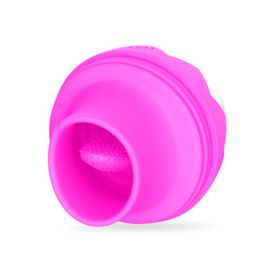 Foto 8 do produto Simulador de Sexo Oral Estimulador de Clítoris em Silicone Recarregável com 7 Modos de Vibrações, Função de Aquecimento - Dibe Sex Massager - 17,5 x 7,9 cm | Disponível em 2 Cores