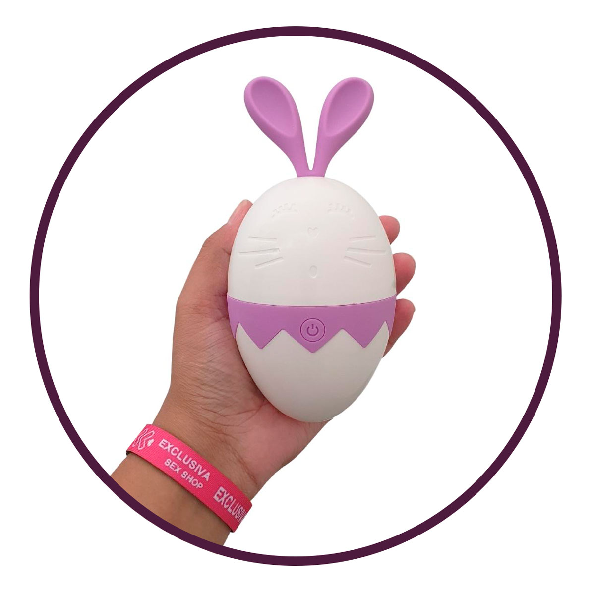 Simulador de Sexo Oral Estimulador de Clítoris em Silicone Recarregável com 7 Modos de Vibrações, Função de Aquecimento - Dibe Sex Massager - 17,5 x 7,9 cm | Disponível em 2 Cores - 10