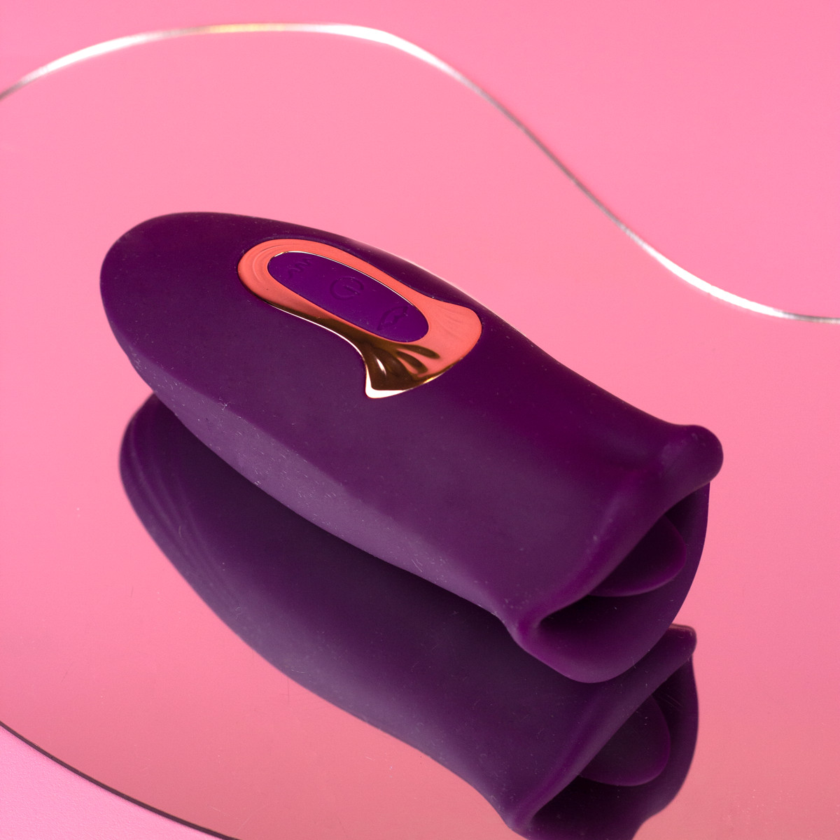 Simulador de Sexo Oral com Formato de Boca, 10 Modos de Vibrações, Estímulos e Recarregável via USB - Exclusiva Afrodite - 2