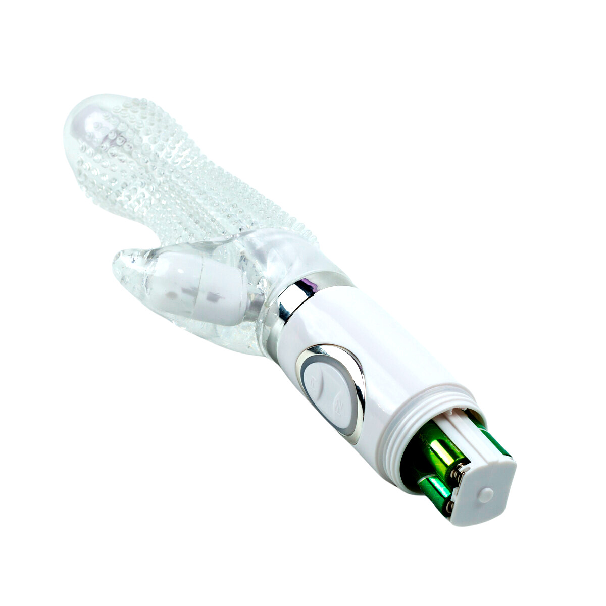 Vibrador Rabbit com Nódulos Massageadores, 3 Modos de Vibração e 3 Velocidades de Rotação - Sio Hime | 10 x 4 cm - 2