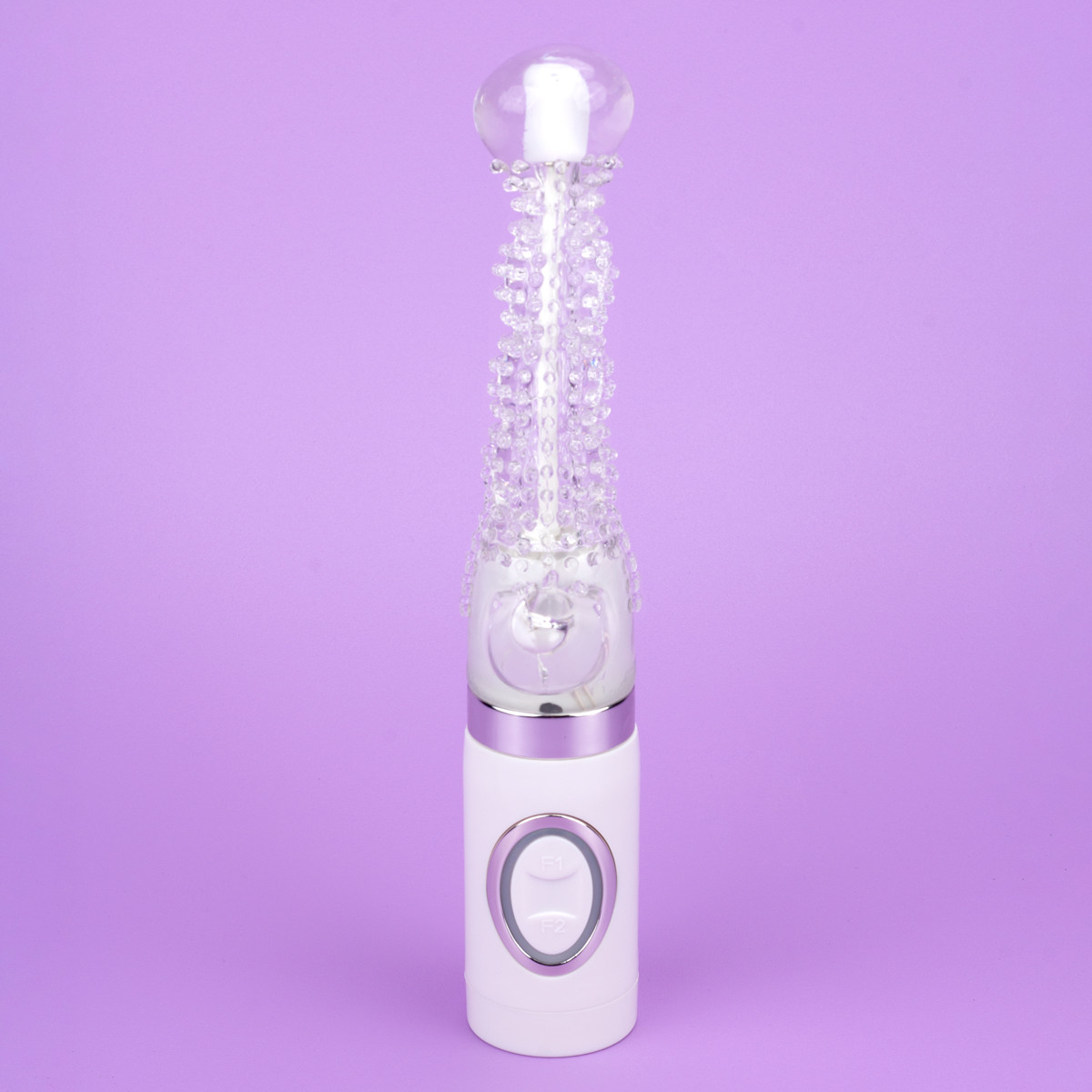 Vibrador Estimulador de Ponto G e Clítoris com 3 Modos de Vibração e 3 Velocidades de Rotação - Sio Hime Êxtase | 10 x 3 cm - 3