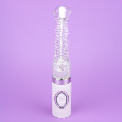 Foto 3 do produto Vibrador Estimulador de Ponto G e Clítoris com 3 Modos de Vibração e 3 Velocidades de Rotação - Sio Hime Êxtase | 10 x 3 cm