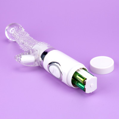 Foto 4 do produto Vibrador Estimulador de Ponto G e Clítoris com 3 Modos de Vibração e 3 Velocidades de Rotação - Sio Hime Êxtase | 10 x 3 cm