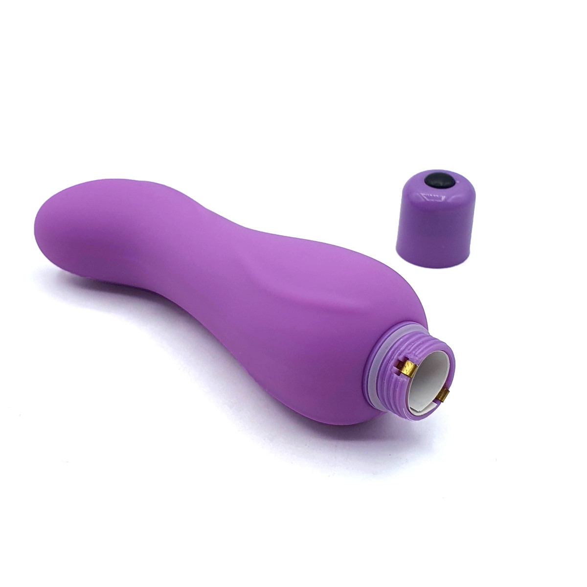 Vibrador Ponto G em Silicone com 7 Modos de Vibração - Aphrodisia Slender Pleasure Vibe | 10 x 3,3 cm | Disponível em 2 Cores - 3