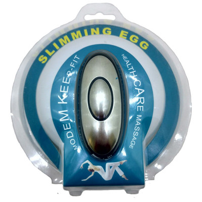 Foto 3 do produto Slimming Egg - Kit com 4 Lâminas Adesivas Eletro Choque com Controle Remoto