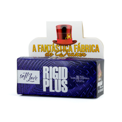 Gel Excitante Masculino com Efeito Lubrificante e Aquecimento - Soft Love Rigid Plus | 15 ml