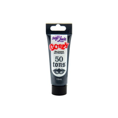 Gel Excitante Feminino com Diversos Efeitos - Soft Love 50 Tons Gozzy | 15ml