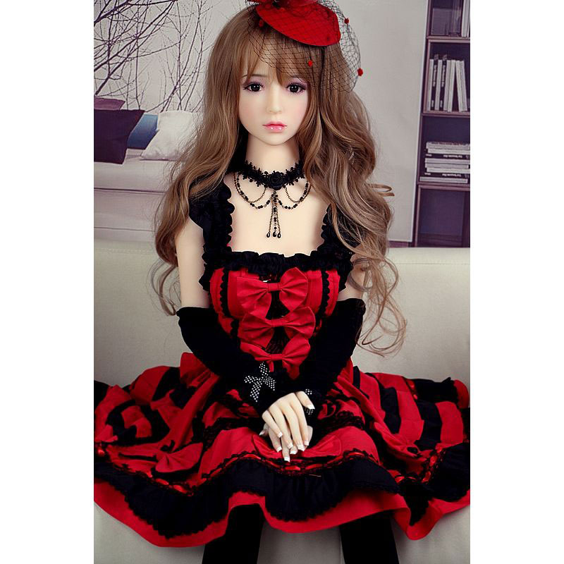 Sophia - Boneca Realística em TPE com Pele Branca, Cabelo Ruivo, Olhos Castanhos, Seios Médios, Vértebras em Aço e Acessórios - 26kg e 1,48 Metros de Altura - 3