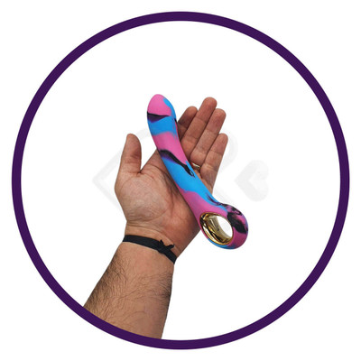 Foto 3 do produto Vibrador Estimulador de Ponto G Recarregável com 10 Modos de Vibração em 5 Intensidades Diferentes - Sophia My Blazing | 13,2 x 3,2 cm | Disponível em 5 Cores