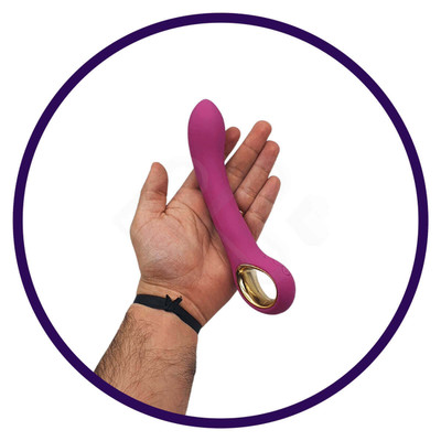 Foto 17 do produto Vibrador Estimulador de Ponto G Recarregável com 10 Modos de Vibração em 5 Intensidades Diferentes - Sophia My Blazing | 13,2 x 3,2 cm | Disponível em 5 Cores