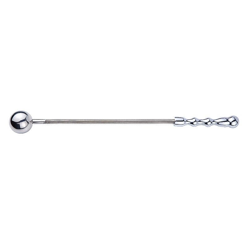 Spanking Paddle - Chibata de Aço em Forma Esfera de Luxo - 36 cm - 3