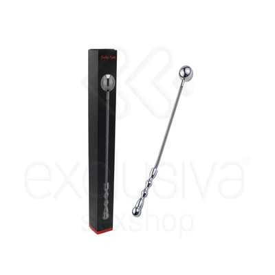 Spanking Paddle - Chibata de Aço em Forma Esfera de Luxo - 36 cm