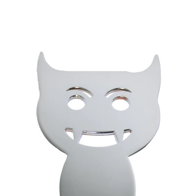 Foto 2 do produto Chibata em Aço com Forma de Morcego - Spanking Paddle | 30,5 cm