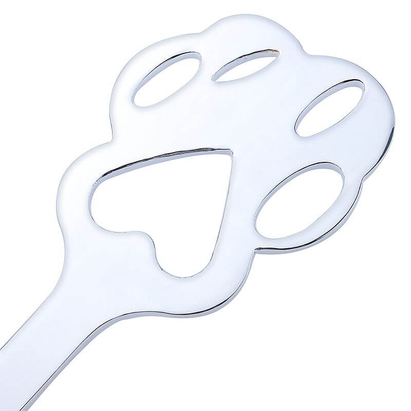 Chibata em Aço com Forma de Pata de Tigre Espelhada - Spanking Paddle - 25 cm - 2