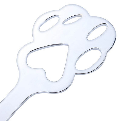 Foto 2 do produto Chibata em Aço com Forma de Pata de Tigre Espelhada - Spanking Paddle - 25 cm