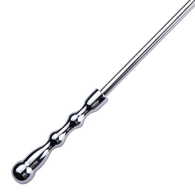 Foto 4 do produto Chibata em Aço com Formato de Gato com Cabo Anatômico - Spanking Paddle | 39,5 cm