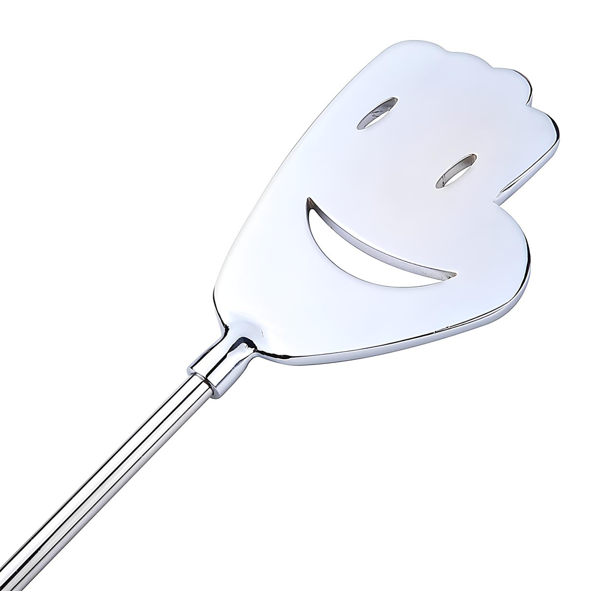 Chibata Feita em Aço com Cabo Anatômico e Mão Sorridente - Spanking Paddle | 43,3 cm - 3