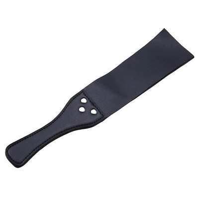 Foto 2 do produto Spanking Paddle - Palmatória Dupla Feita em Couro Sintético - 34 cm