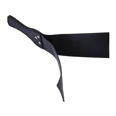Foto 3 do produto Spanking Paddle - Palmatória Dupla Feita em Couro Sintético - 34 cm