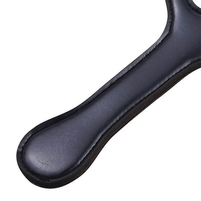 Foto 4 do produto Spanking Paddle - Palmatória Feita em Couro com Formato de Tigre e Base Lisa - 27,5 cm