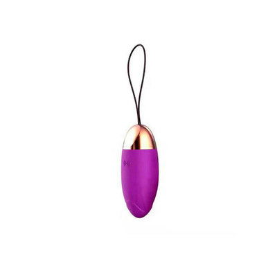 Foto 2 do produto Spark Of Love Vibrator Egg - Vibrador Bullet Recarregável USB com 10 Modos de Vibração - 8,3 x 3,3 cm | Cor: Roxo