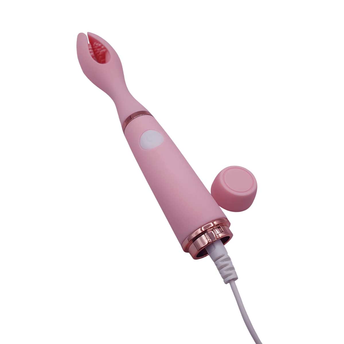 Vibrador Estimulador Feito em Silicone com 12 Modos de Vibração Recarregável - Spark Of Love Vibrator | 19,5 x 2,6 cm - 3