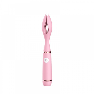 Vibrador Estimulador Feito em Silicone com 12 Modos de Vibração Recarregável - Spark Of Love Vibrator | 19,5 x 2,6 cm