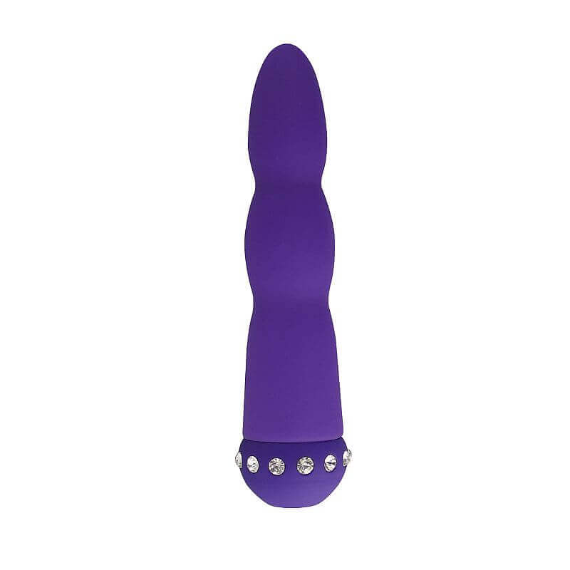 Sparkle Succubi Wavy Wand - Vibrador com 10 Modos de Vibração - 14,2 x 3 cm | Cor: Roxo - 2