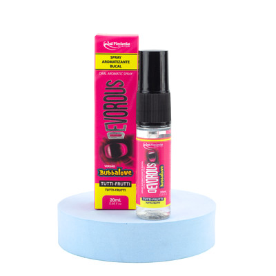 Foto 2 do produto Spray Aromatizante Bocal Para Sexo Oral - La Pimienta Devorous Bubbalove | 20 ml | Disponível em 3 Sabores
