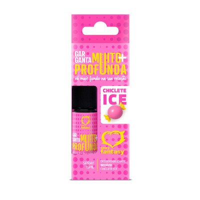 Foto 4 do produto Spray Beijável Dessensibilizante - Sexy Fantasy Garganta Muito + Profunda! - 15 ml | Disponível em 4 Sabores