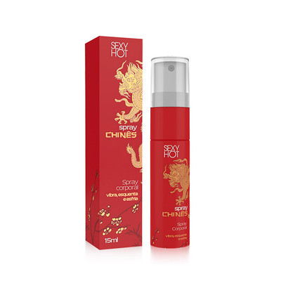 Spray Excitante com Efeito de Vibração, Esquenta e Esfria - Sexy Hot Spray Chinês | 15g