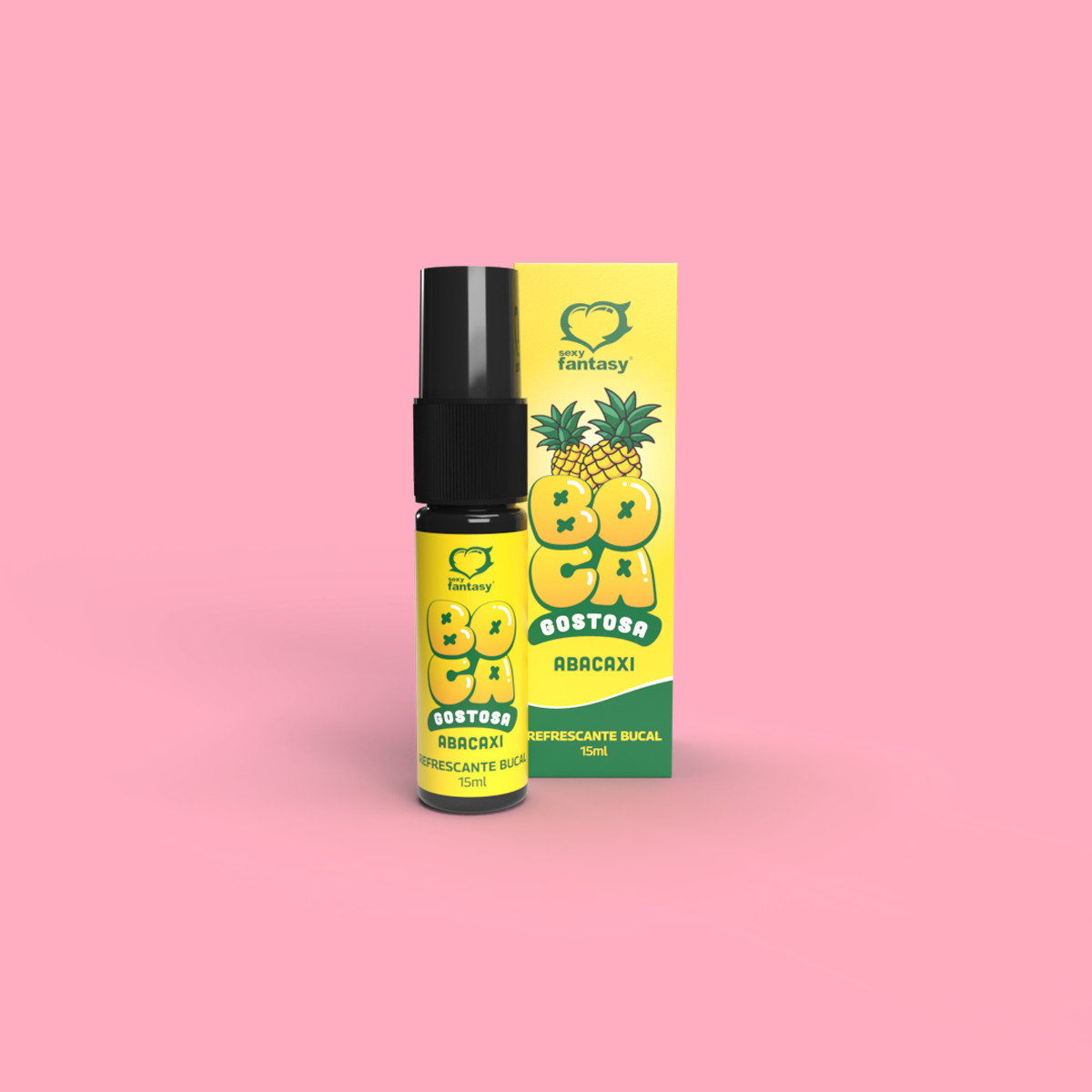 Spray Refrescante Bucal - Sexy Fantasy Boca Gostosa | 15 ml | Disponível em 6 Sabores - 4